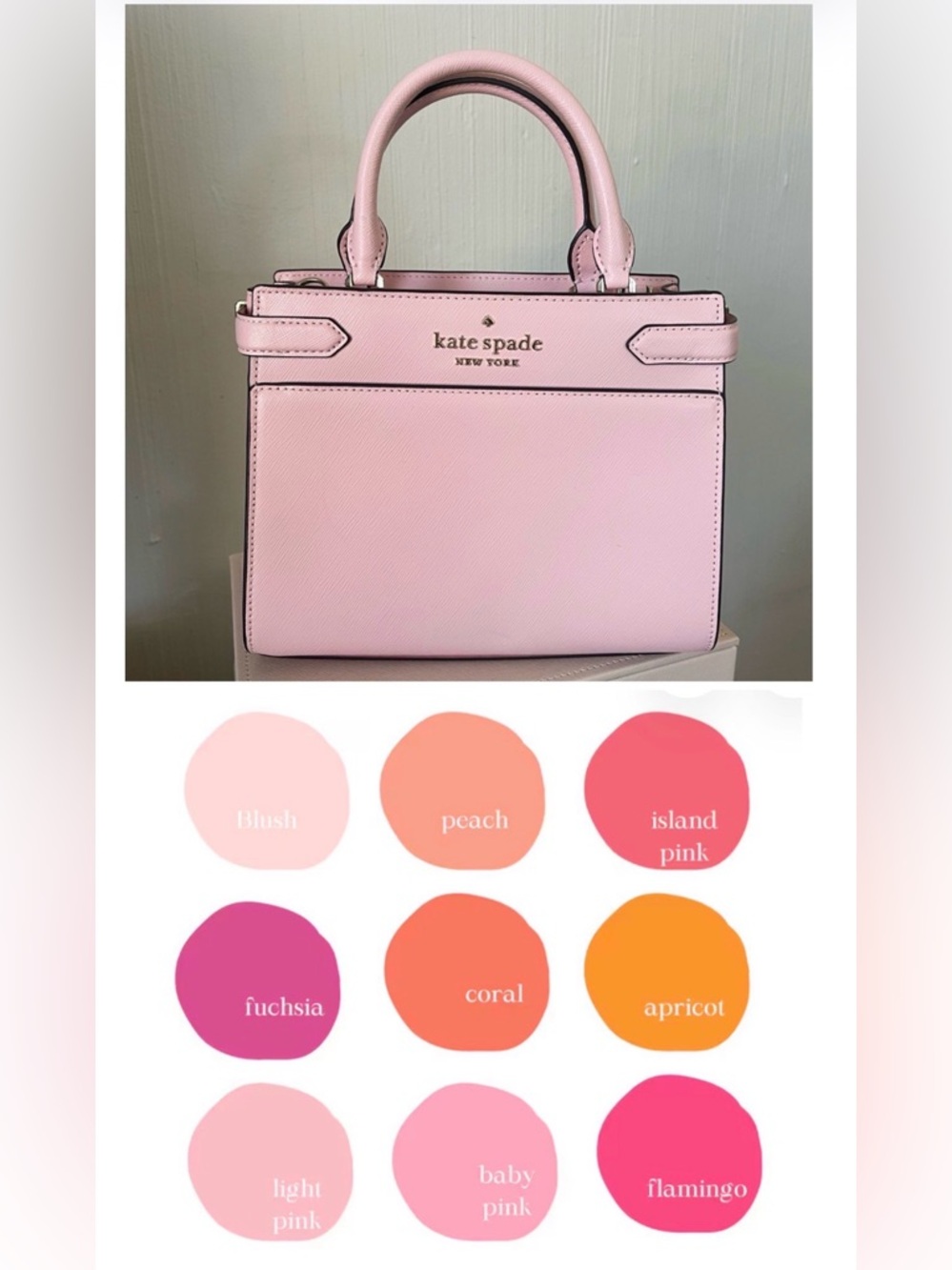 Kate Spade Light Pink Mini Tote - Picture 5 of 5